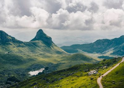 Bergpanorama im Durmitor Nationalpark