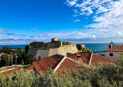 Küste Montenegro Sehenswürdigkeiten: Die Festung von Ulcinj