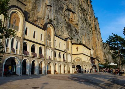 Touristenmagnet Felsenkloster Ostrog