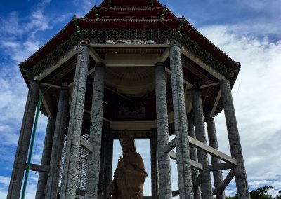 Riesige Statue des Kek-Lok-Si Tempels