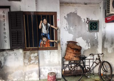 Penang Sehenswürdigkeiten: Street Art in Penang