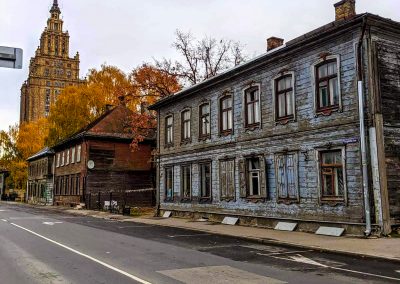 Riga Sehenswürdigkeiten ein Tag Reiseplan Insider Tipps: Im Moskau Viertel von Riga fühlt man sich in der Zeit zurückversetzt