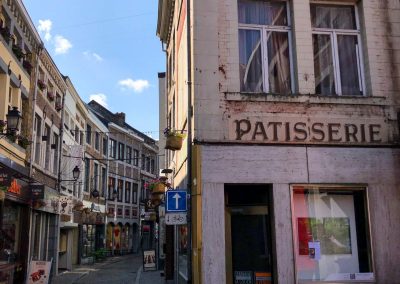 In den kleinen Gässchen der Altstadt von Huy