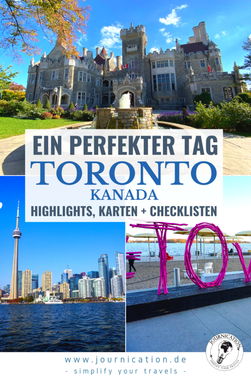 Erlebe die Toronto Sehenswürdigkeiten & Highlights an einem Tag - mit Reisetipps, Route & Karten