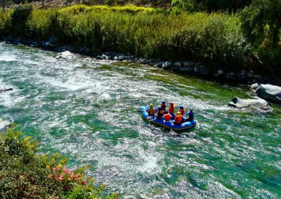 Abseits der bekannten Wege von Lima? White Water Rafting!