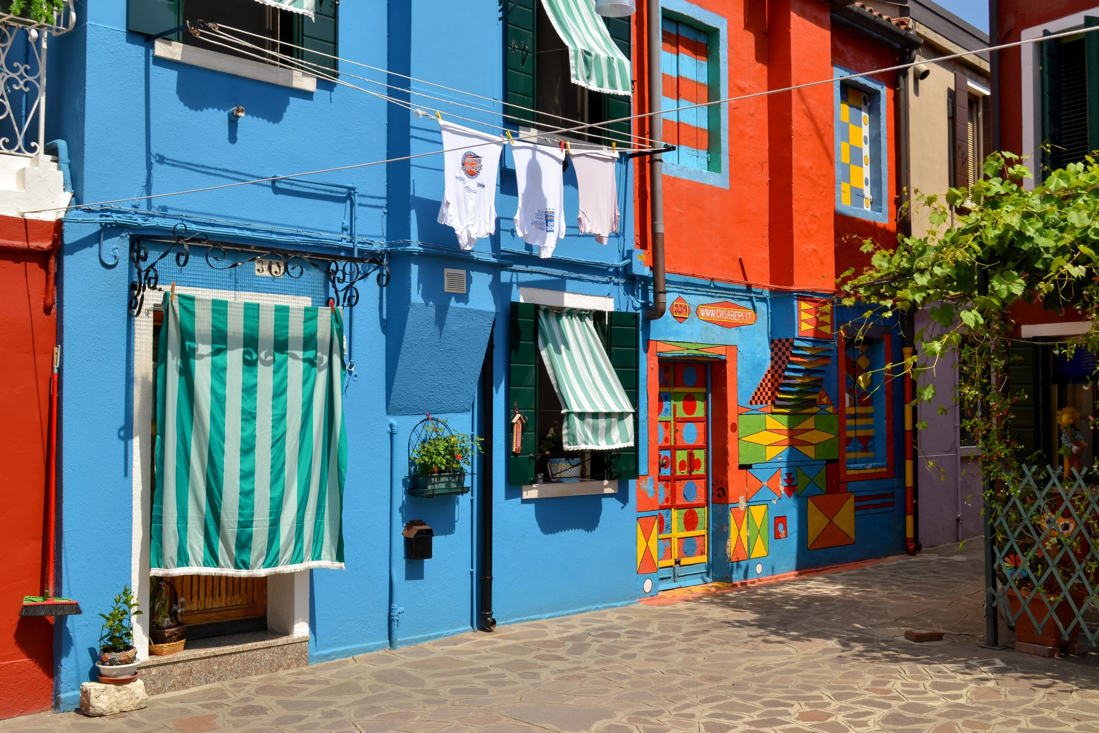 Burano Sehenswürdigkeiten Tagesausflug Venedig Highlights Tipps: Casa di Bepi Suà auf der Insel Burano / Venedig