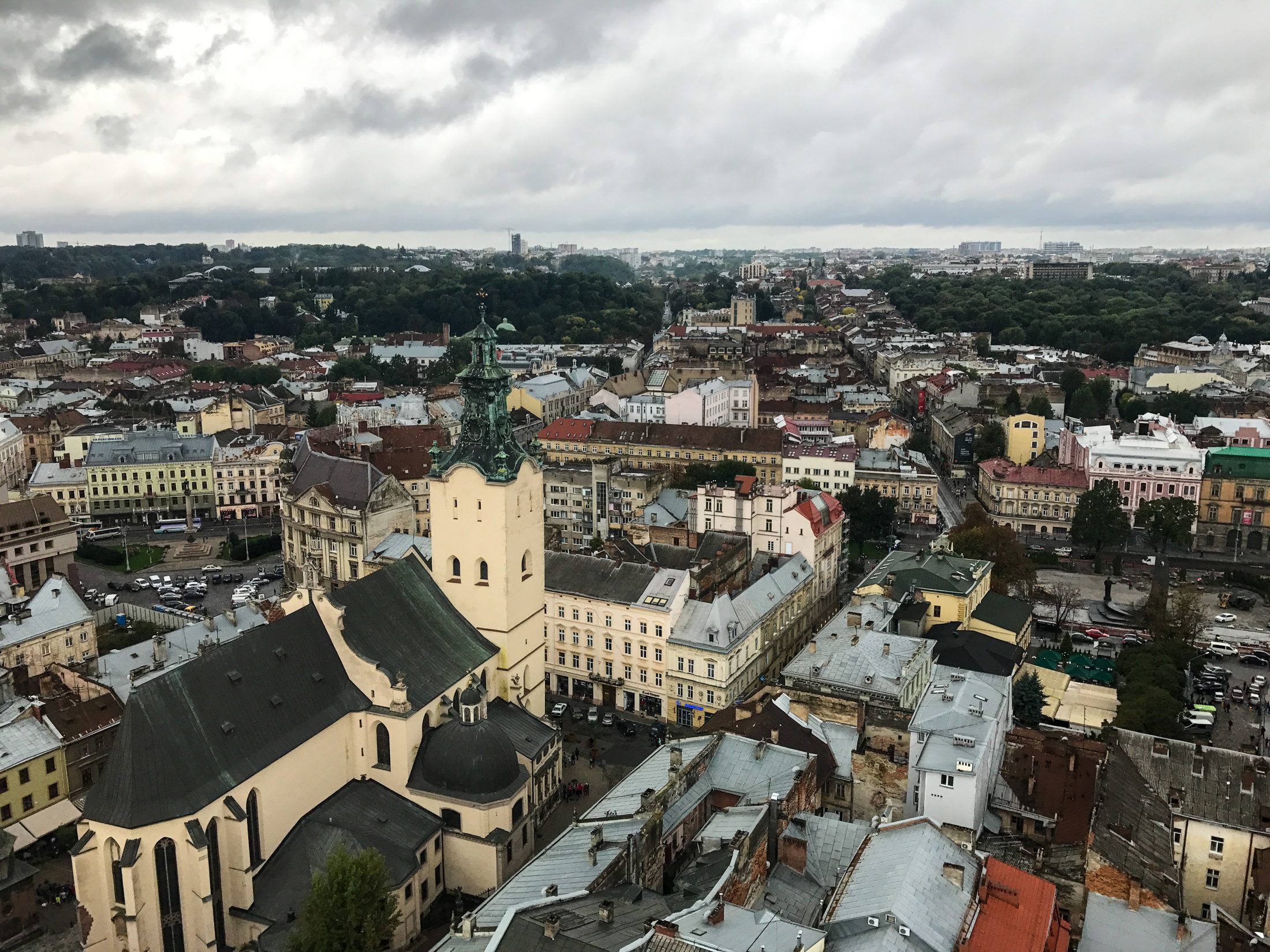Eastern Europe_Highlights_Osteuropa_Lviv_Ukraine_things to do_Sehenswürdigkeiten_travel tips_hidden gems: Ausblick über die Stadt