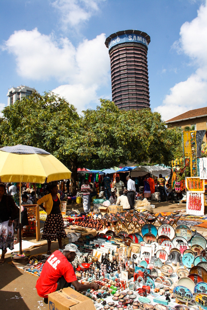 Masai Market im Stadtzentrum