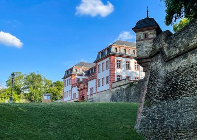 Der Eingang der Mainzer Zitadelle