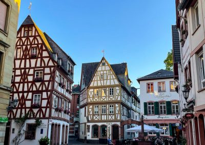 Mainz Sehenswürdigkeiten Highlights für einem Tag Reisetipps Hotel Empfehlung Vorbereitung Städtetrip: Der Kirschgarten ist einer der schönsten Plätze in Mainz