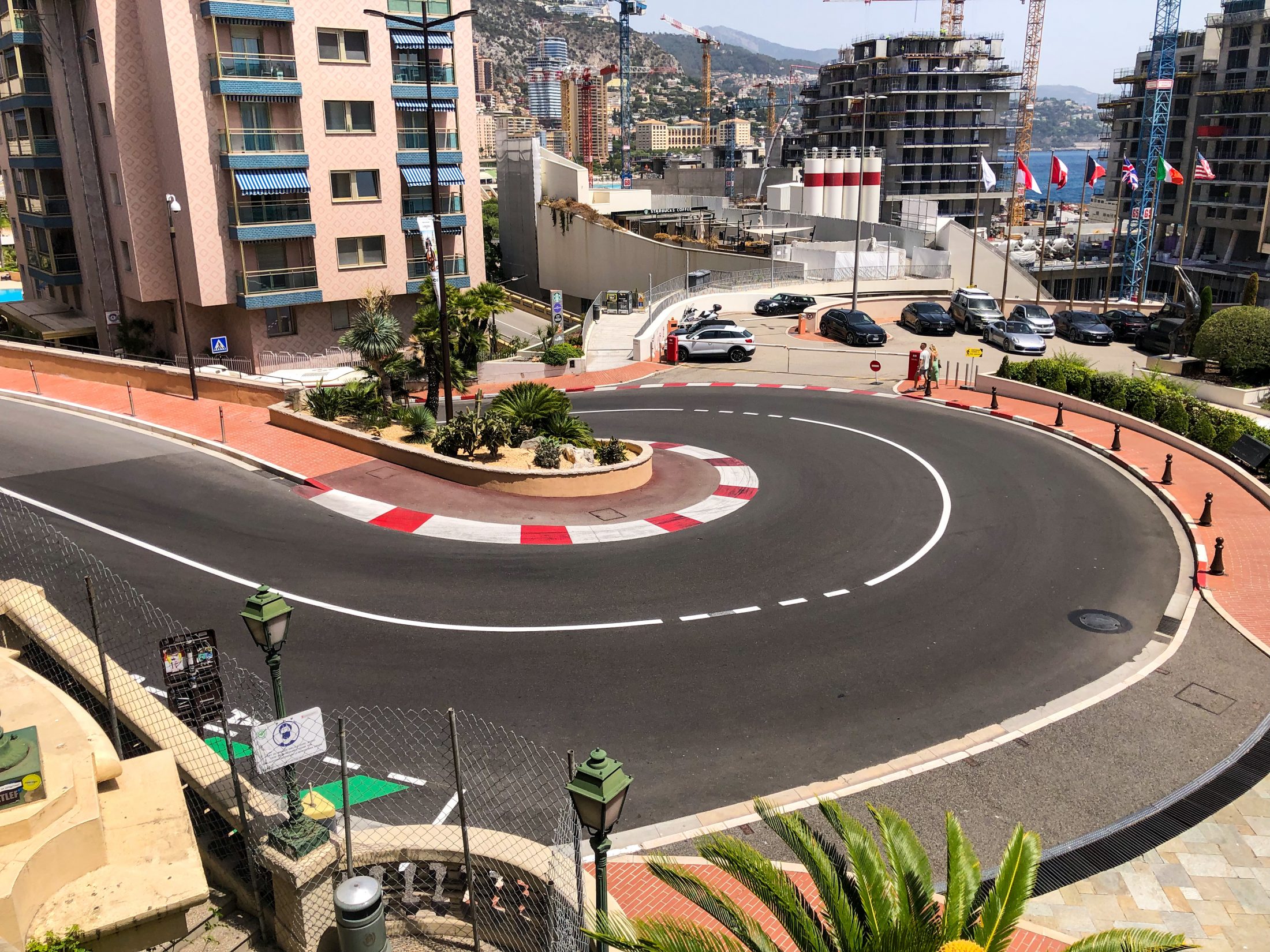 Things to do in Monaco Monte-Carlo highlights one day travel tips: The famous hairpin curve of the Formula 1 on the Circuit de Monaco