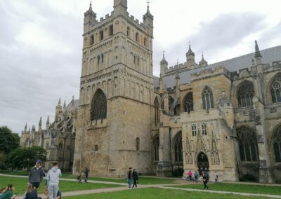 Cornwall Rundreise Sehenswürdigkeiten: Exeter Cathedral Seite