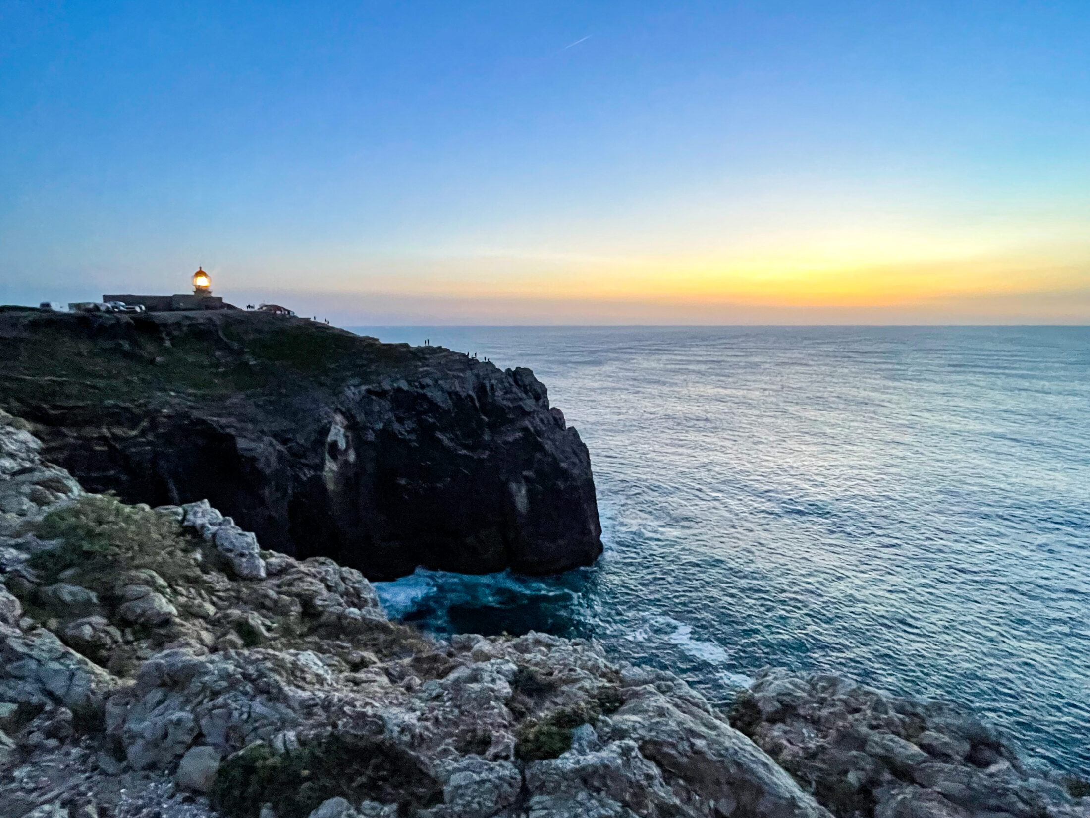 Genieße den Sonnenuntergang vom Cabo de São Vicente