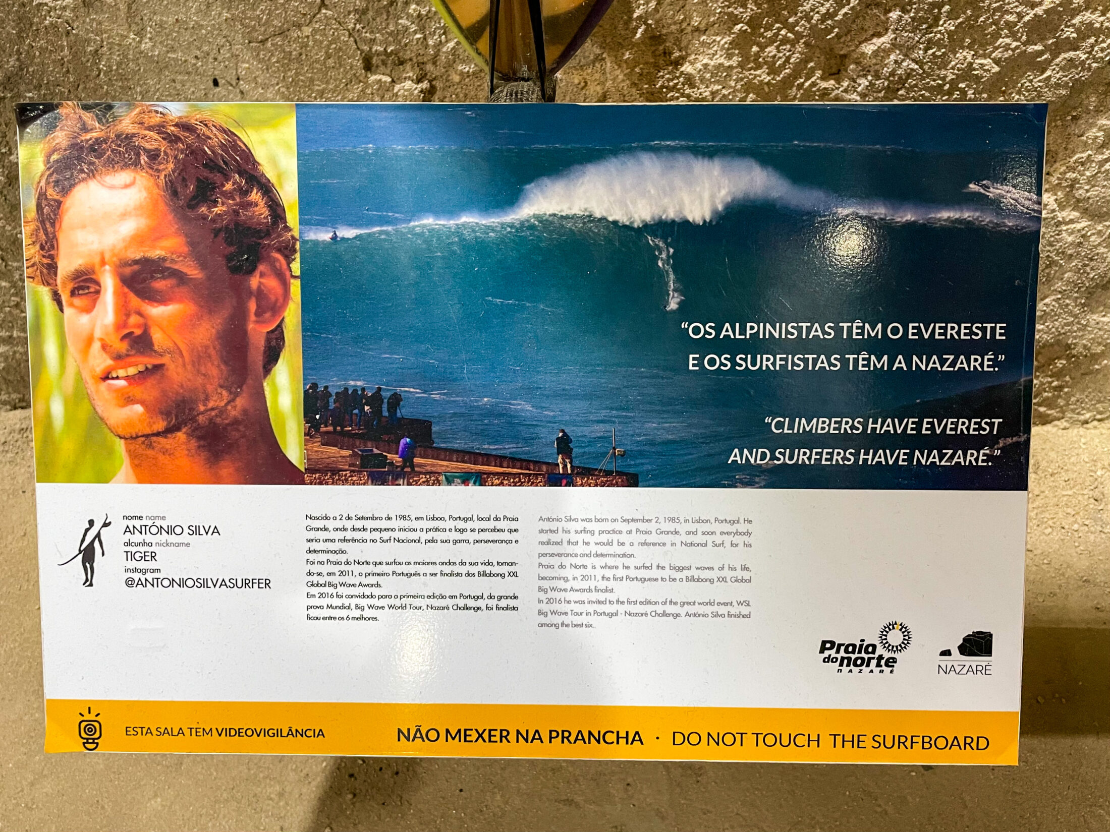 Nazaré ist für Surfer wie der Mount Evererst
