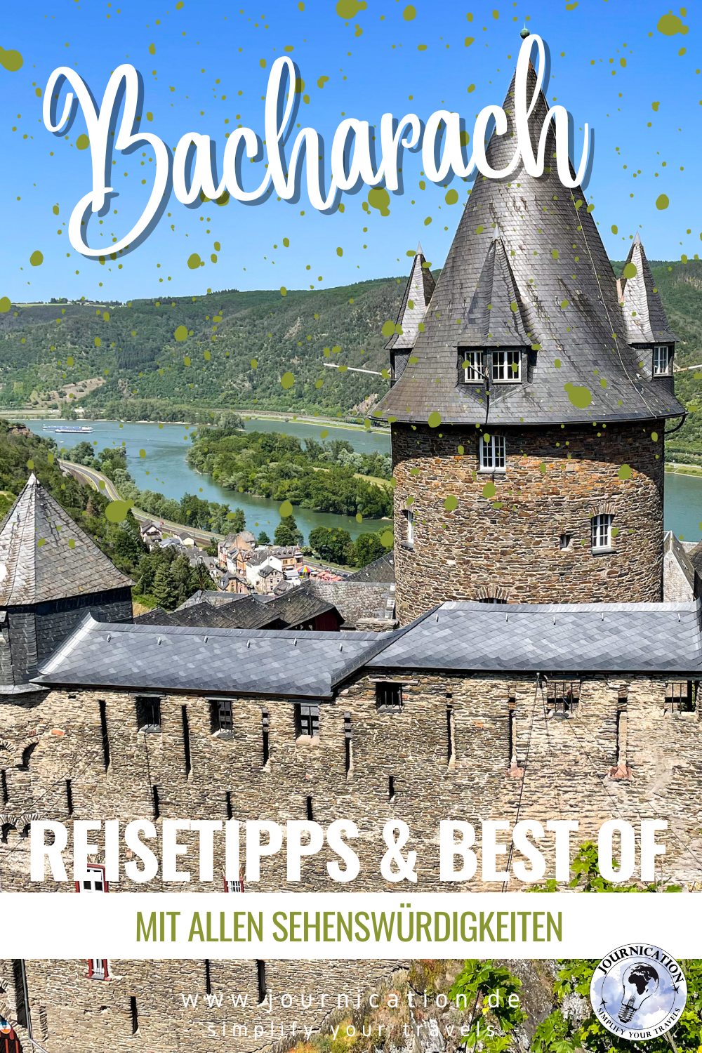 Bacharach Deutschland Sehenswürdigkeiten Highlights für einen Tag Reisetipps Hotel Empfehlung: Ein perfekter Tag in Bacharach / Deutschland mit allen Sehenswürdigkeiten, Aktivitäten + Route, Karten & Checklisten