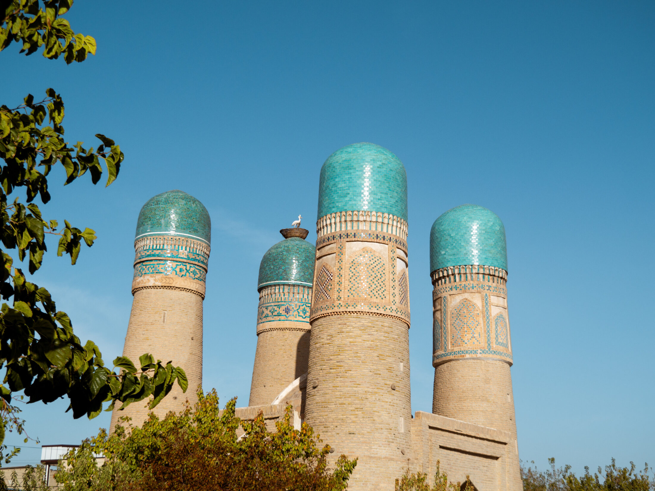 Blick auf die Chor Minor Medrese
