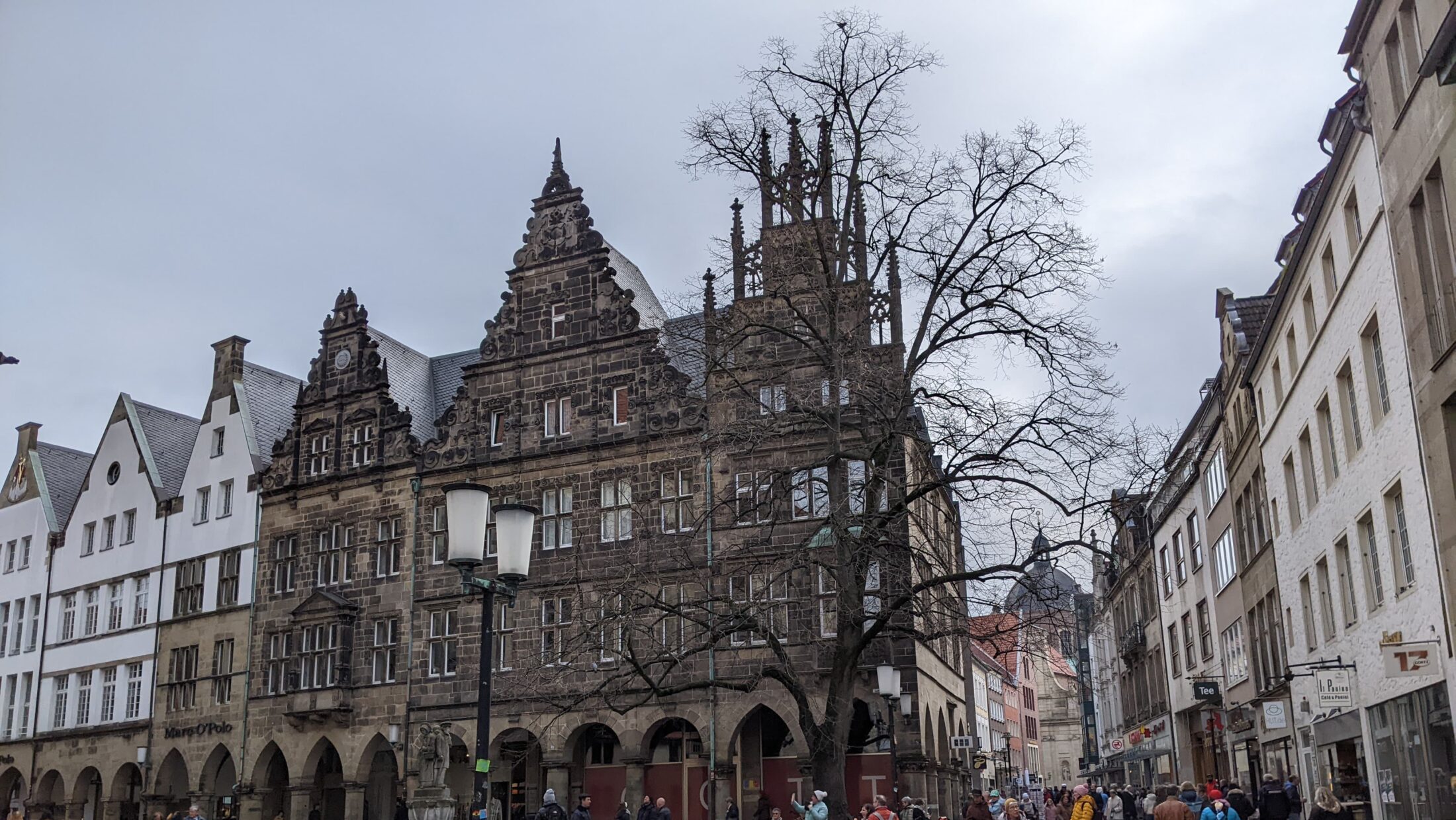 Reges Treiben in der Münsteraner Innenstadt