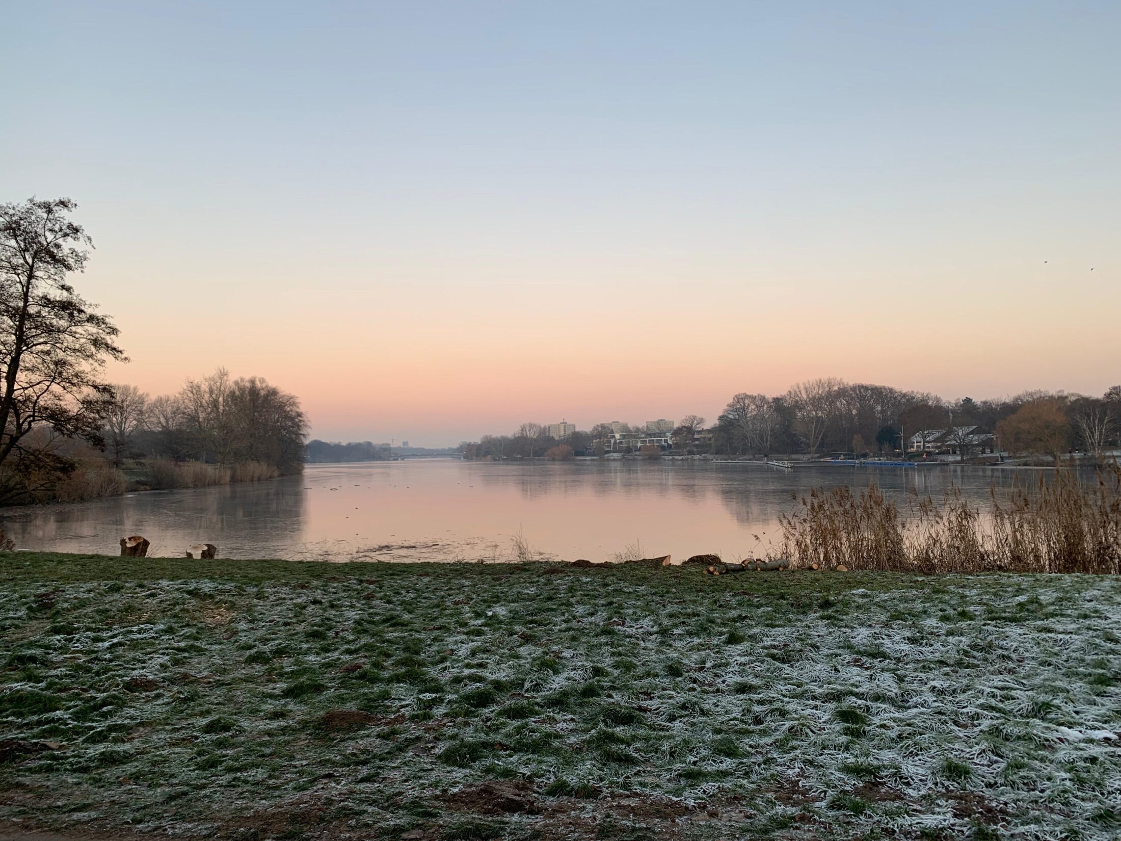 Münster Sehenswürdigkeiten: Abendstimmung am Aasee