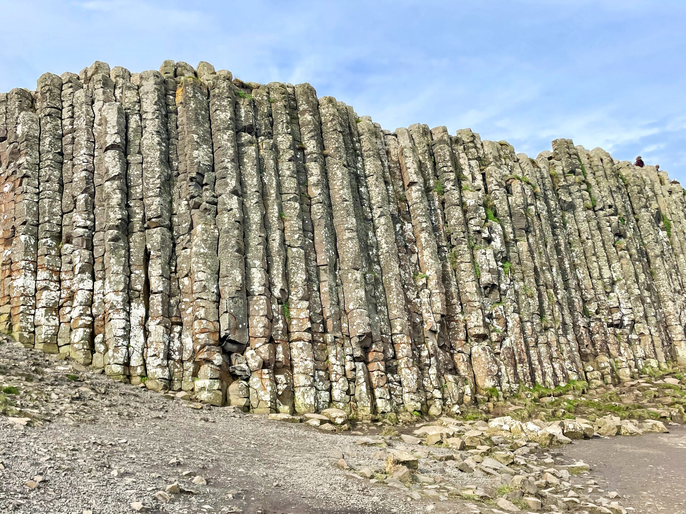 Gigantische Basaltsäulen am Giant's Causeway