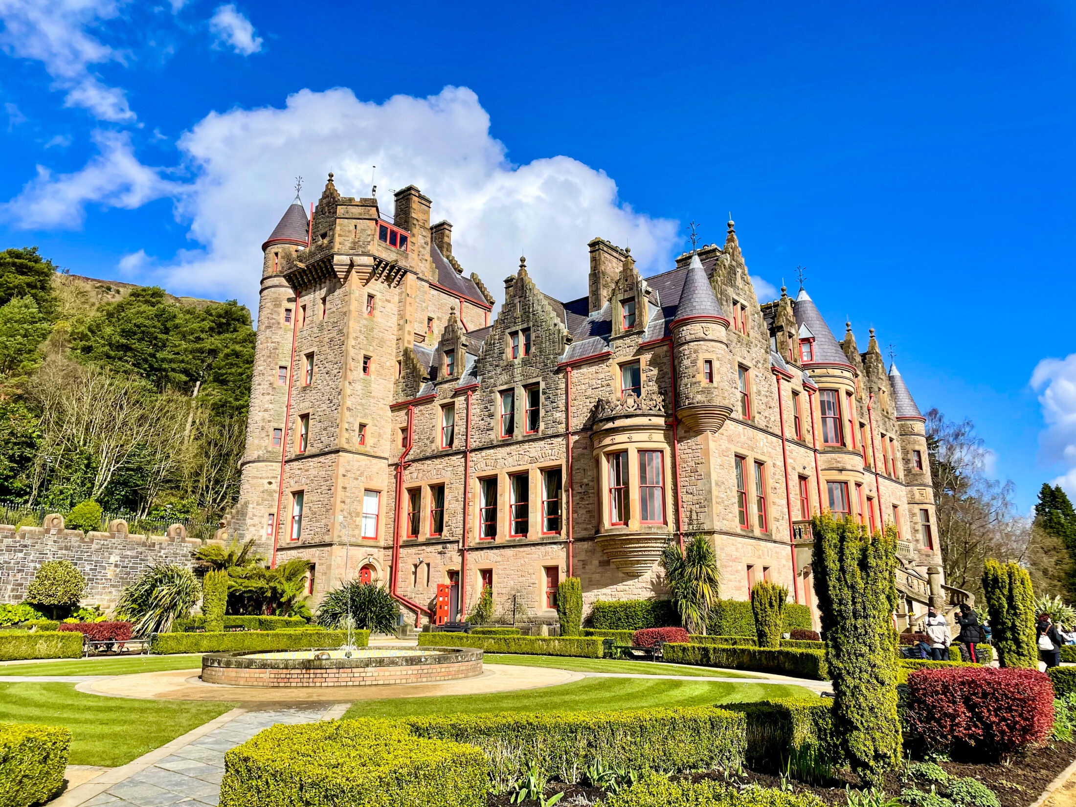 Belfast Castle liegt kurz vor den Toren der nordirischen Hauptstadt