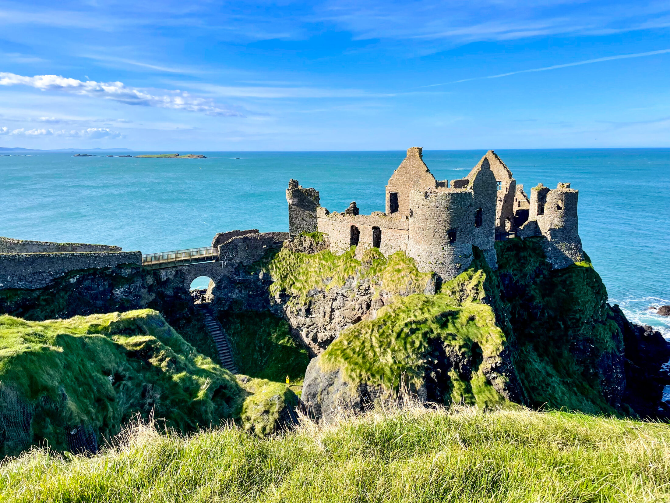 Nordirland Roadtrip Sehenswürdigkeiten: Das majestätische Dunluce Castle