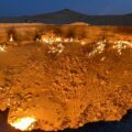 Die Gates of Hell sind DIE Sehenswürdigkeit in Turkmenistan