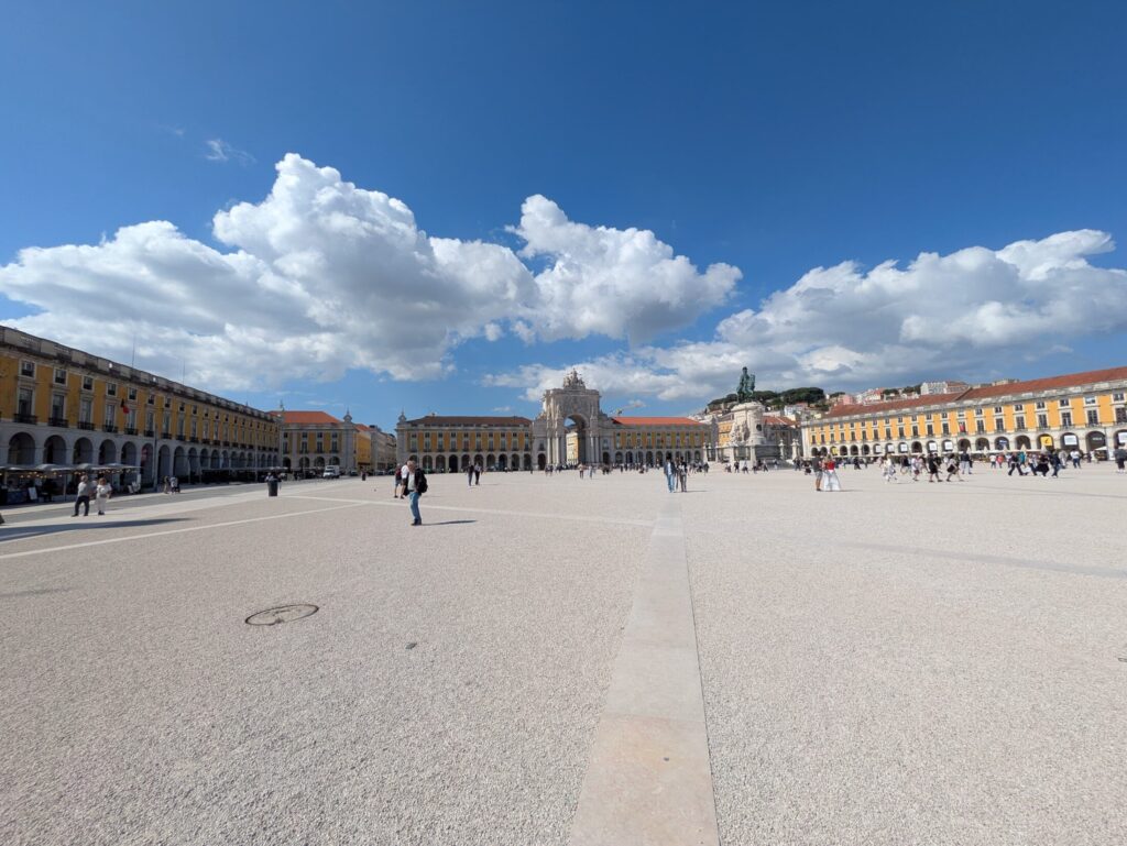 Praca do Comércio, Lissabon.