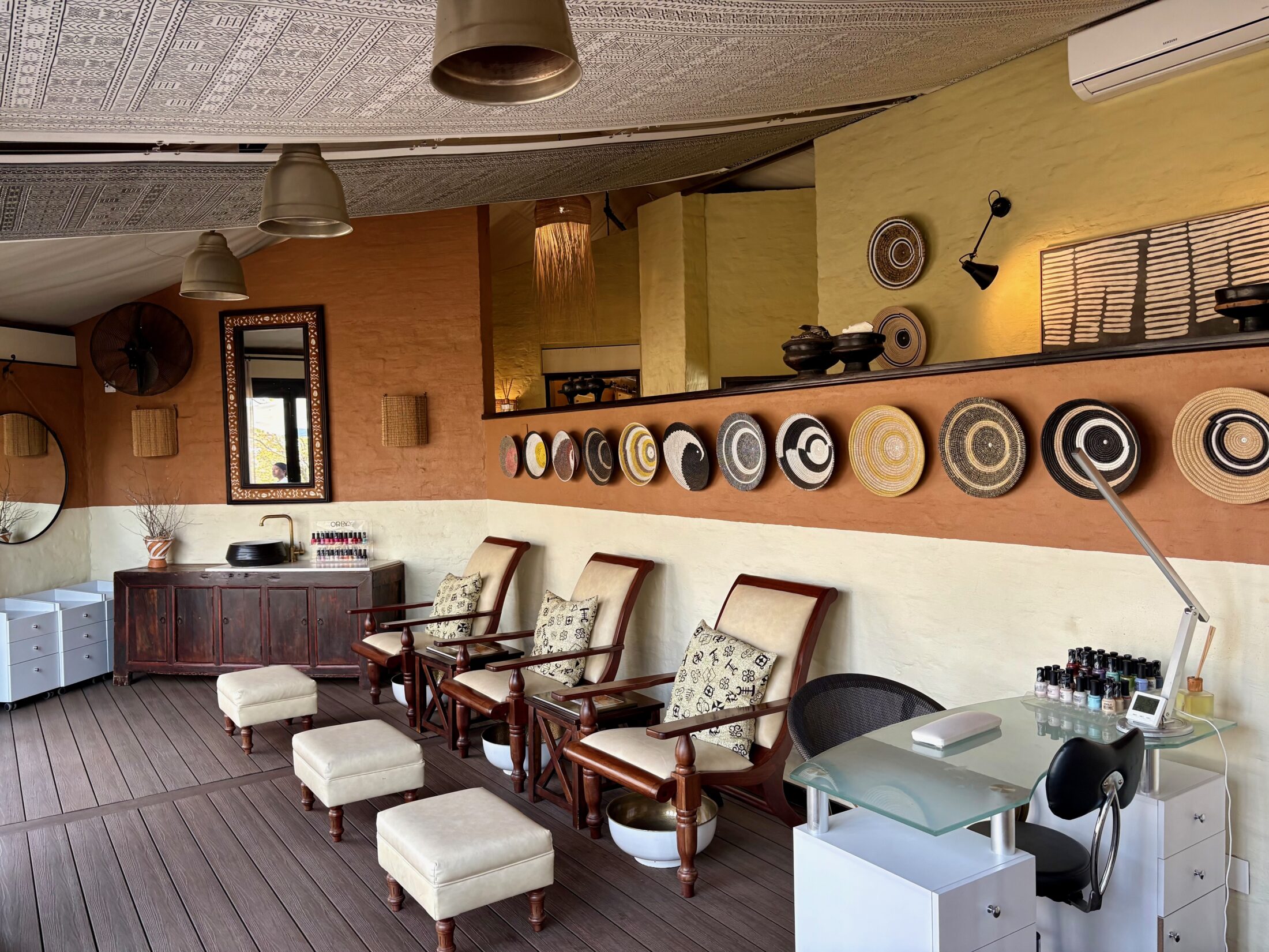 Wellness und Spa Bereich der Victoria Falls Safari Lodge