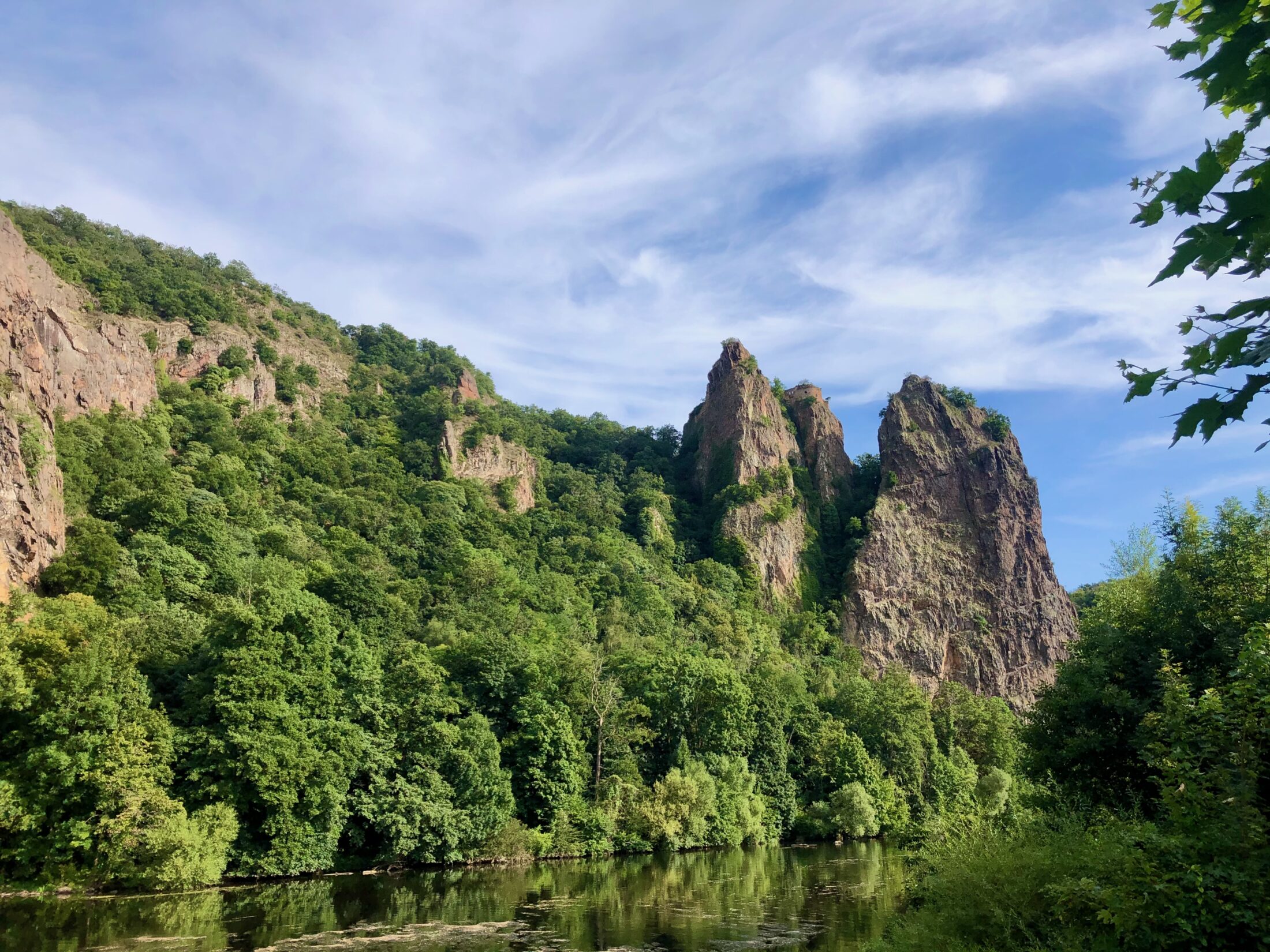 Nahe Tal Felsen Wadern Bad Kreuznach