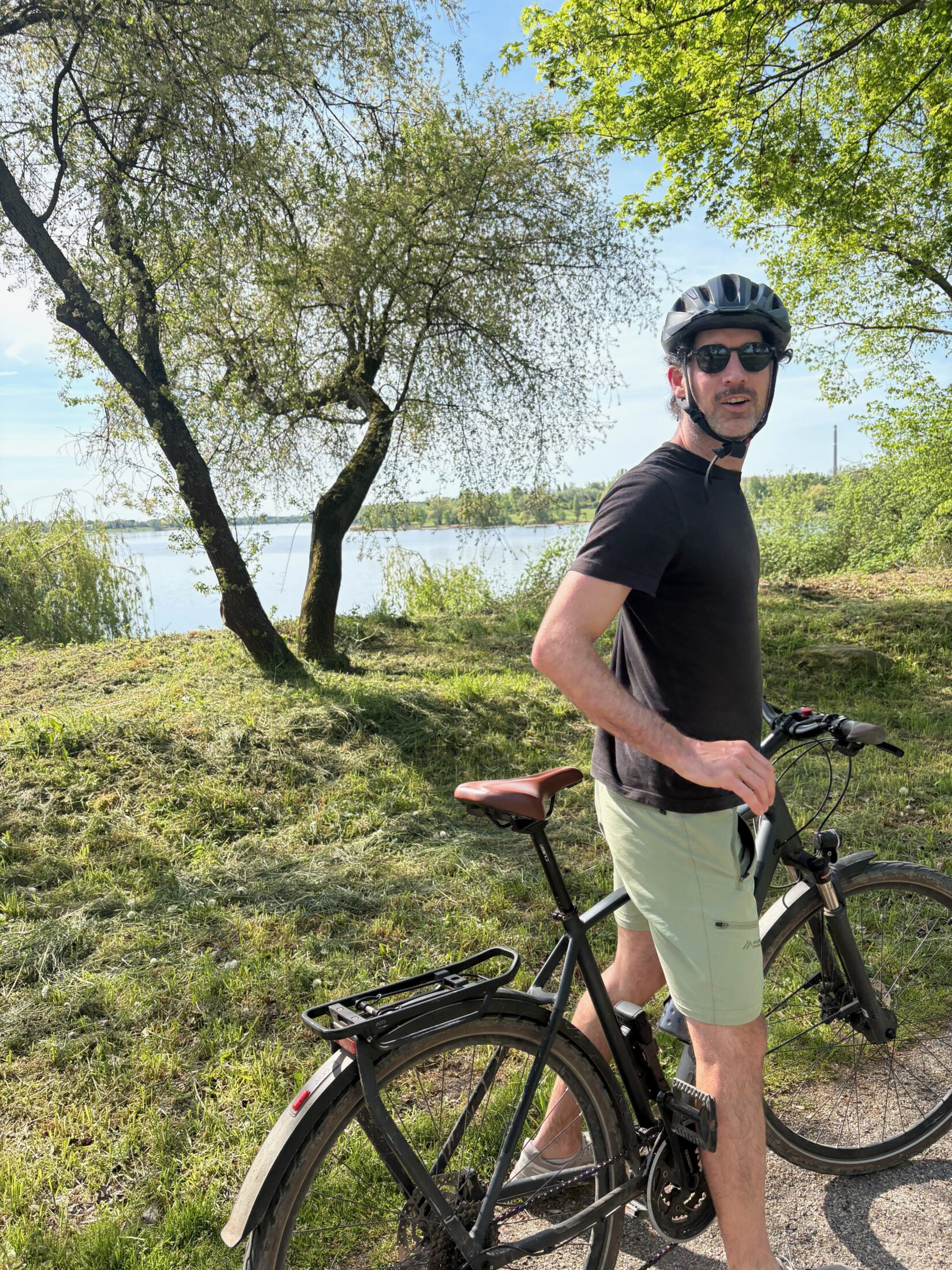 Für mich auch beim Radfahren praktisch: Zip-Off Wanderhose beim Wanderhosen Langzeittest